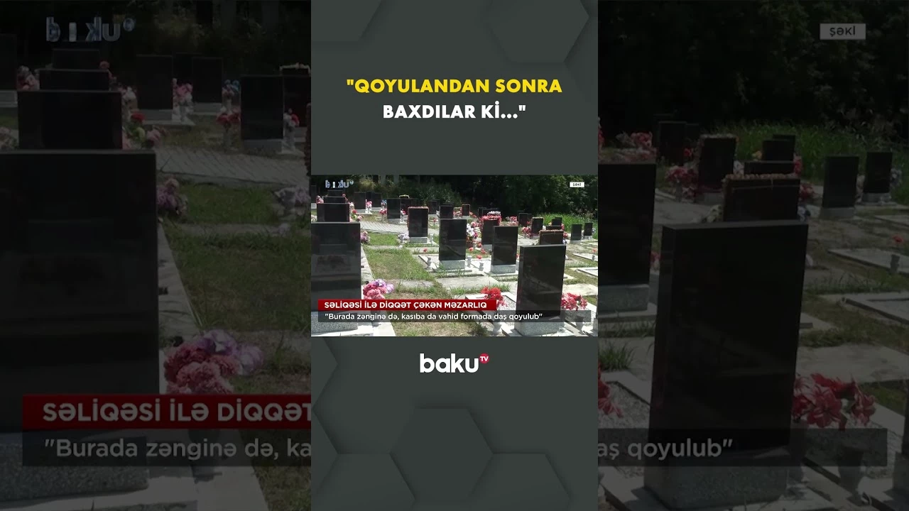 "Çox adam narazı oldu ki..." | Sakinlərin maraqla qarşıladığı məzarlıq - Baku TV