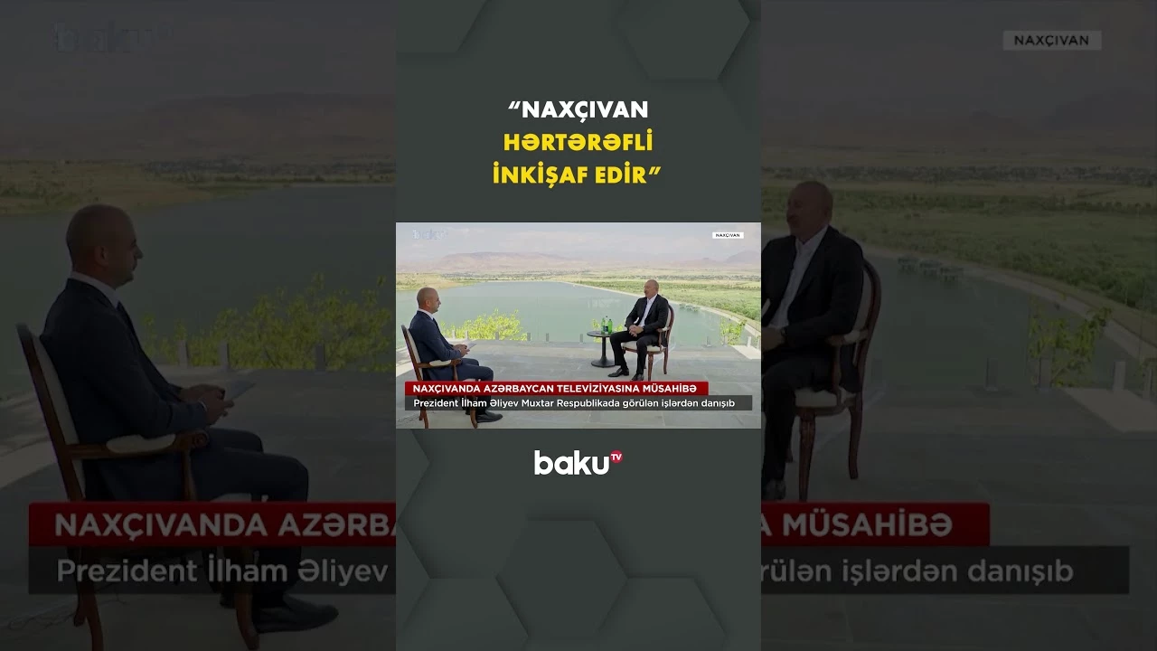 “Naxçıvana hər səfərimin böyük mənası və gözəl nəticələri var” | Prezident - Baku TV