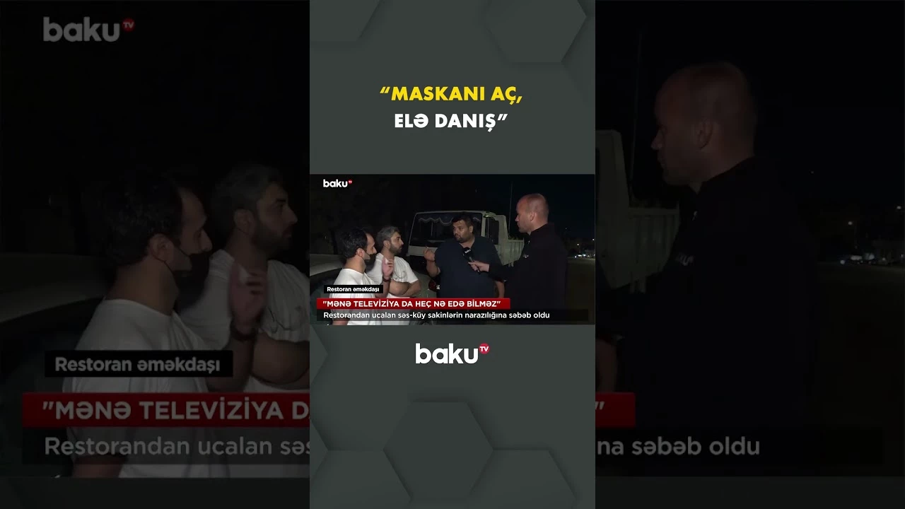 "Sənlə danışıram, üzünü göstər" - Baku TV