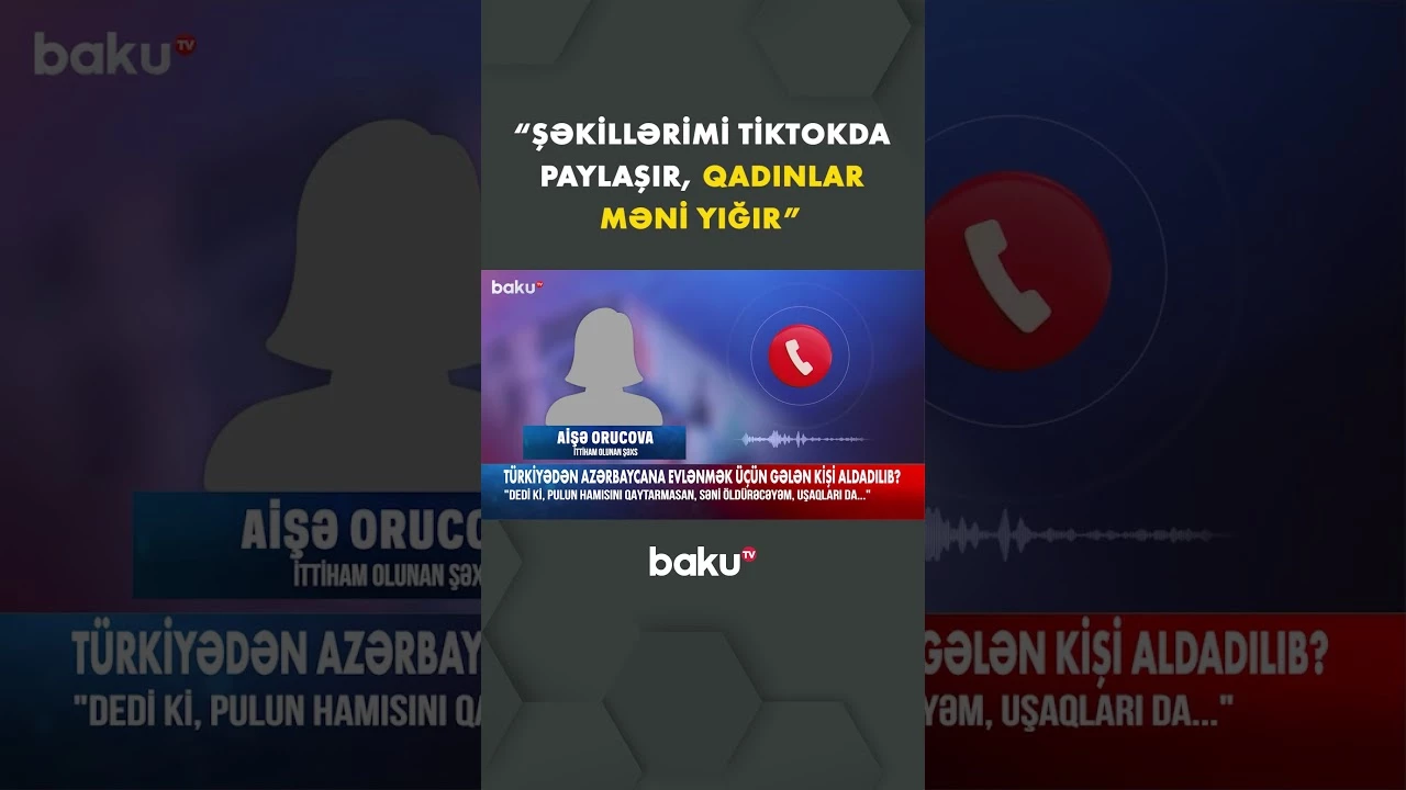 Türkiyəli kişi evlənməyinə peşman oldu? - Baku TV