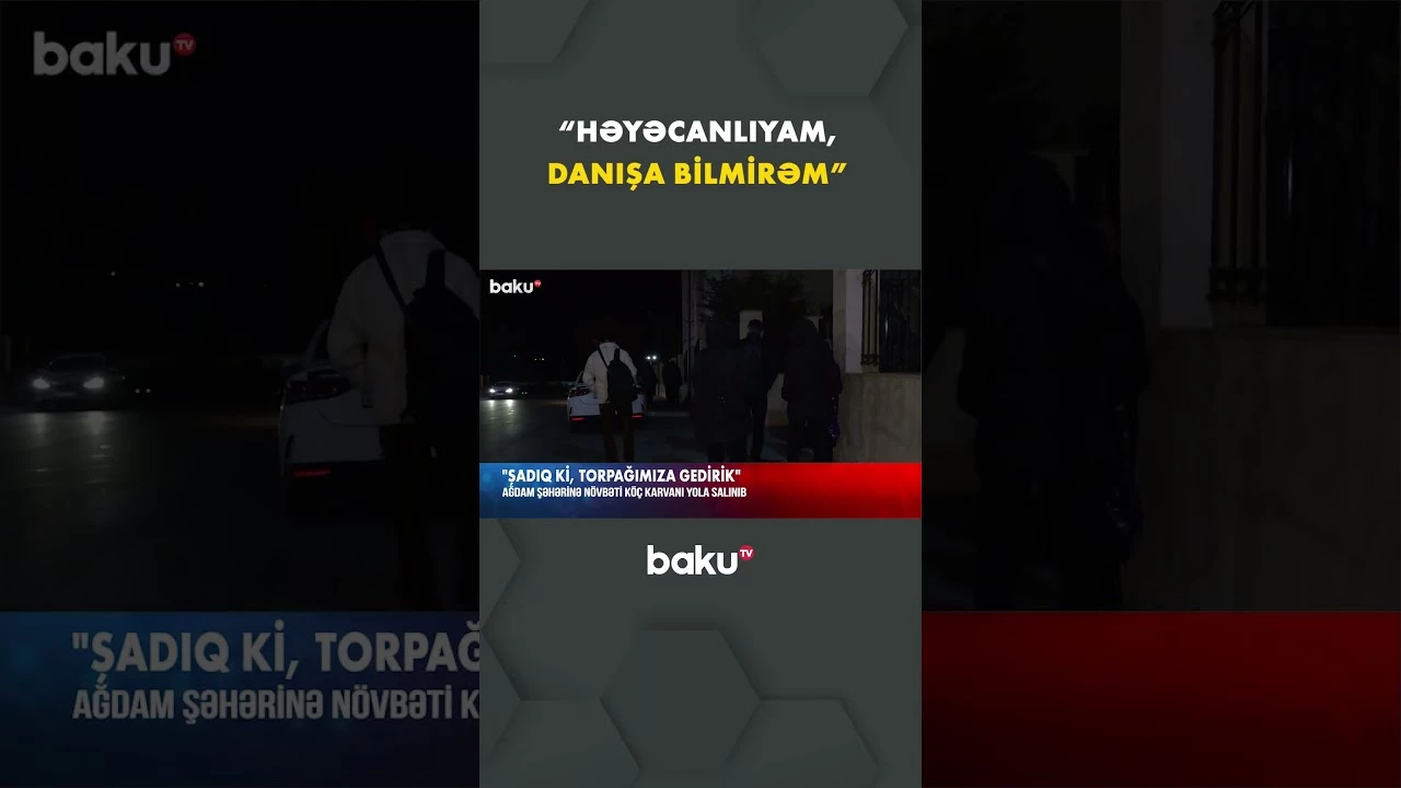 Doğma yurduna qayıdan ağdamlıların sevinci - Baku TV