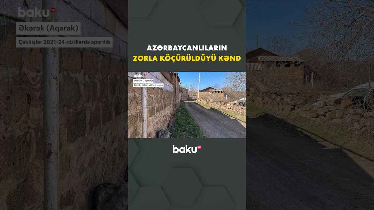 Azərbaycanlıların zorla köçürüldüyü kənd - Baku TV