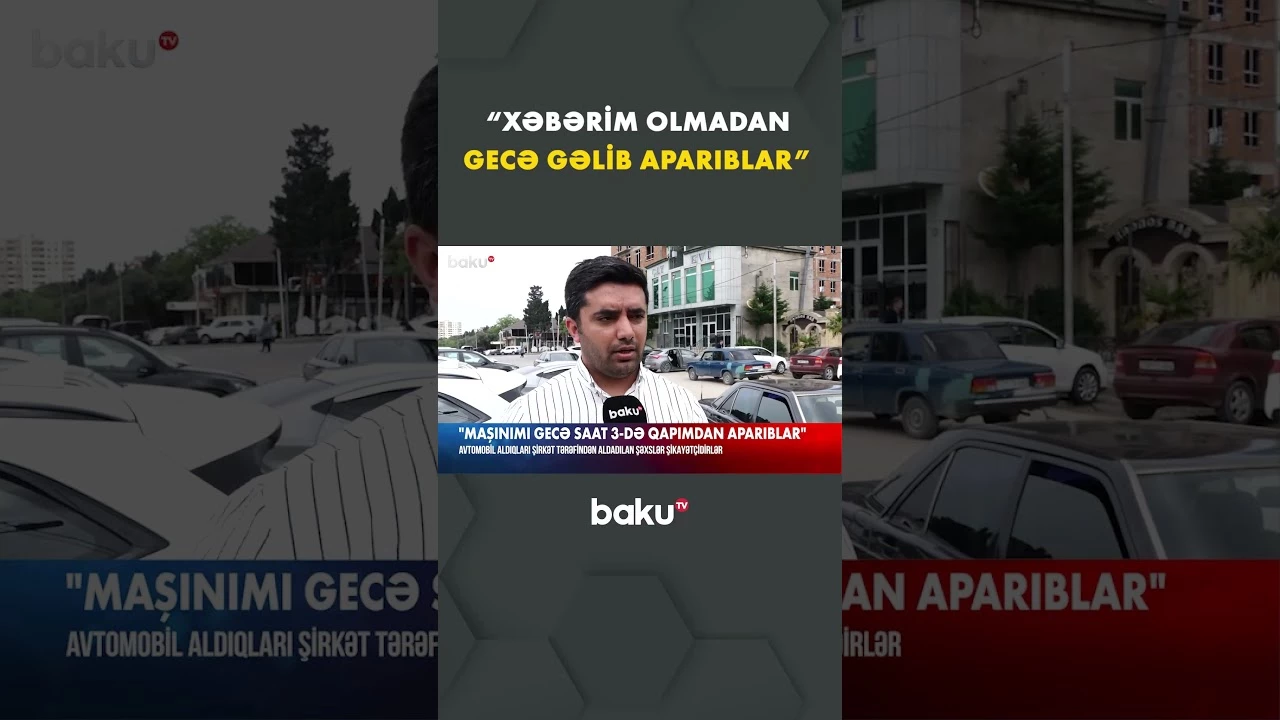 Dələduzluğa məruz qalan şəxs - Baku TV