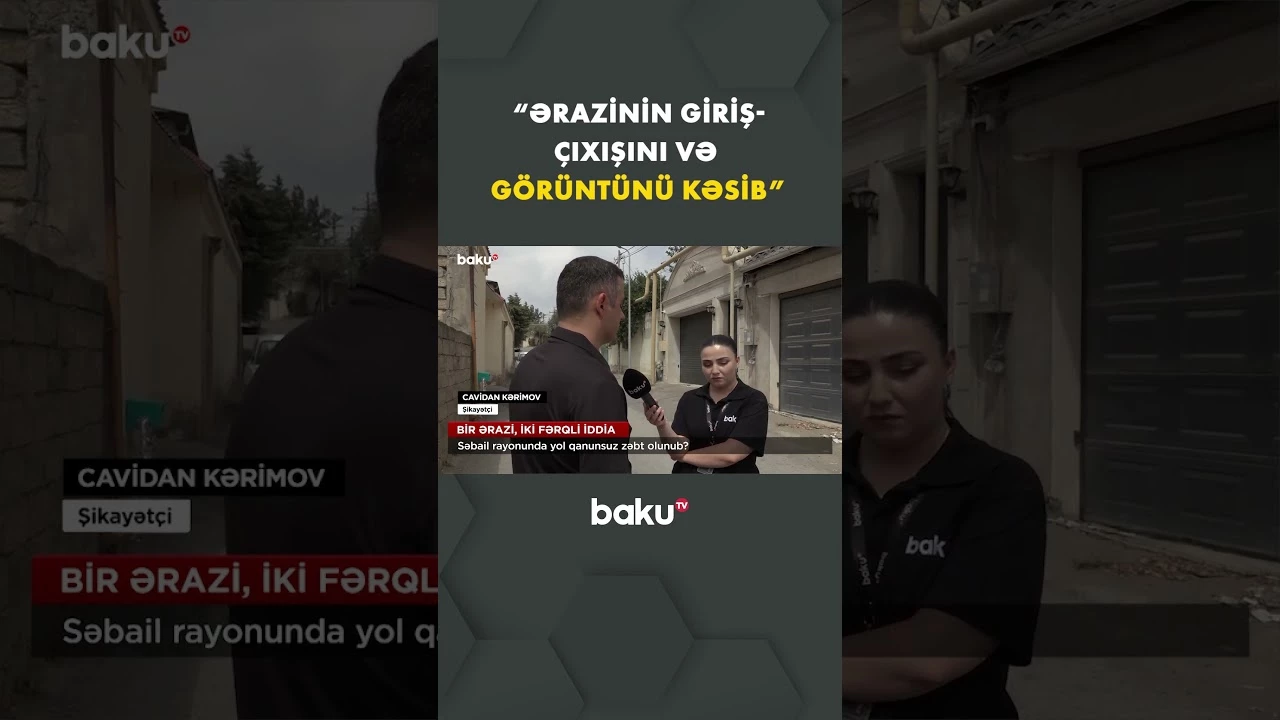 Səbaildə mübahisə davam edir: giriş-çıxış niyə məhdudlaşdırılıb? - Baku TV
