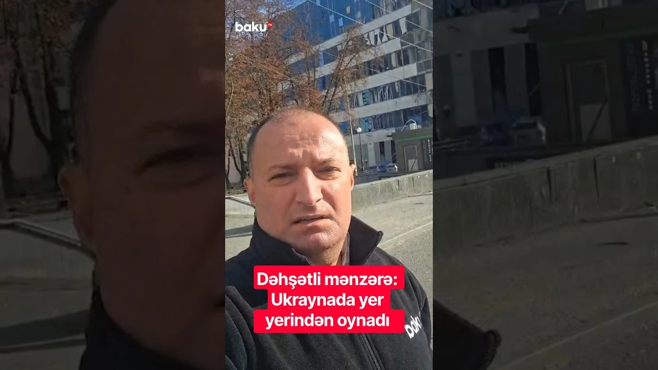 Baku TV-nin əməkdaşı hadisə yerində - Baku TV