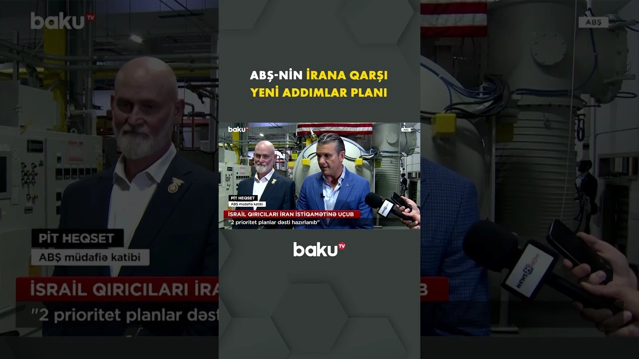 İsrail İranla bağlı iki prioritet plan hazırlayıb - Baku TV