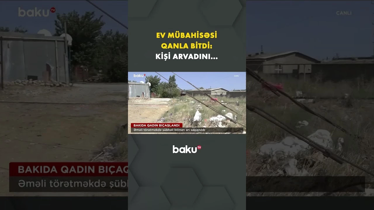 Sabunçuda dəhşət - Hadisə yerindən ən son məlumatlar - Baku TV