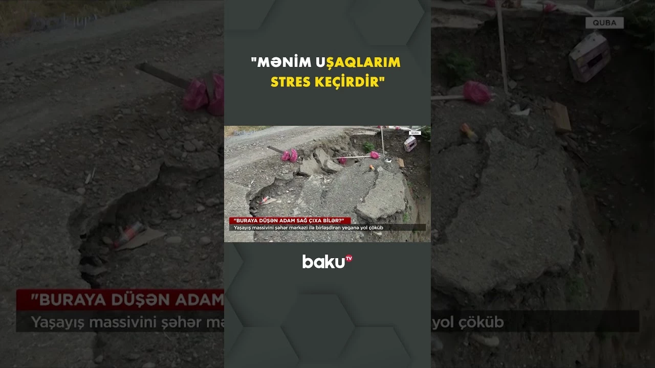 Vətəndaşlar mövcud vəziyyətdən ciddi narahatdır: "Mənim uşaqlarım stres keçirir" - Baku TV