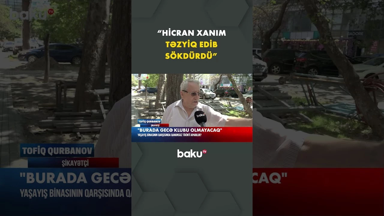 Binanın önü zəbt olunub? - Baku TV