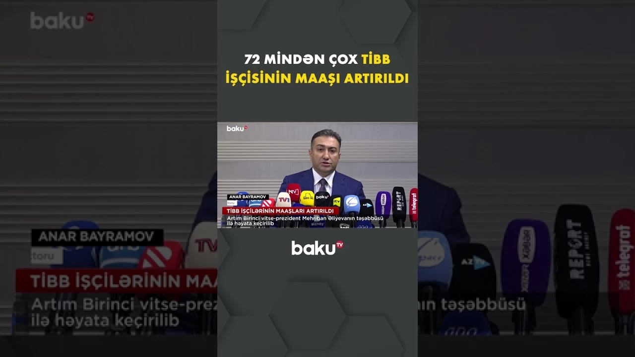 TƏBİB-in tabeliyində çalışan tibb işçilərinin əməkhaqları artırıldı - Baku TV