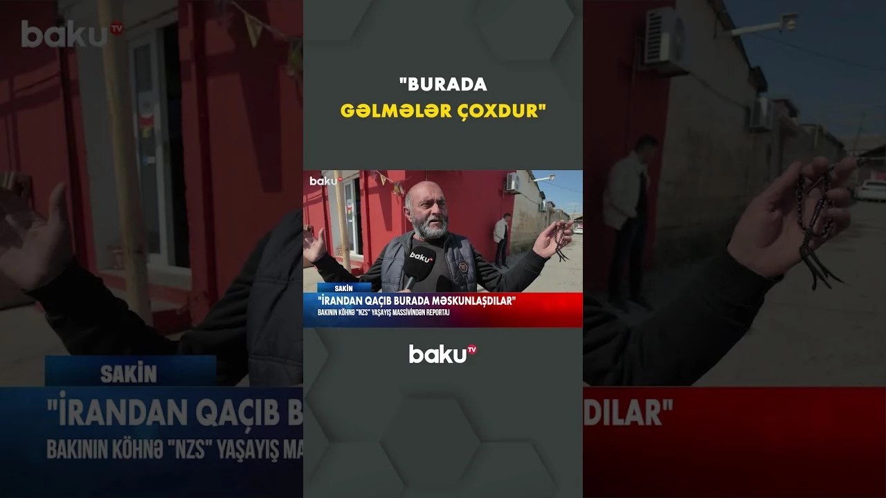 "Buralar boş yerlər idi, hamısı sonradan tikilən evlərdir" - Baku TV