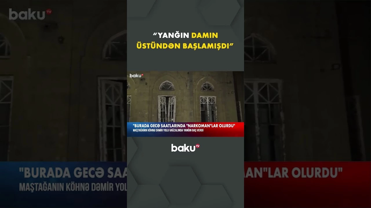 Maştağada qorxulu hadisə - Baku TV