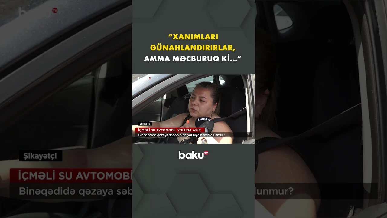 Bu yol insanı ölümə aparır - Baku TV