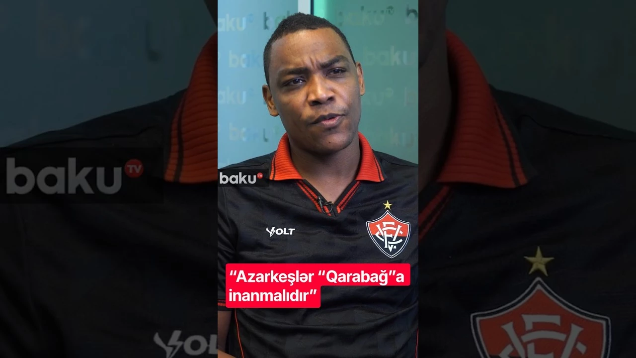 “Qarabağ”ın braziliyalı fanatı Vinisius Silva Baku TV-yə sevimli komandası barədə danışdı - Baku TV
