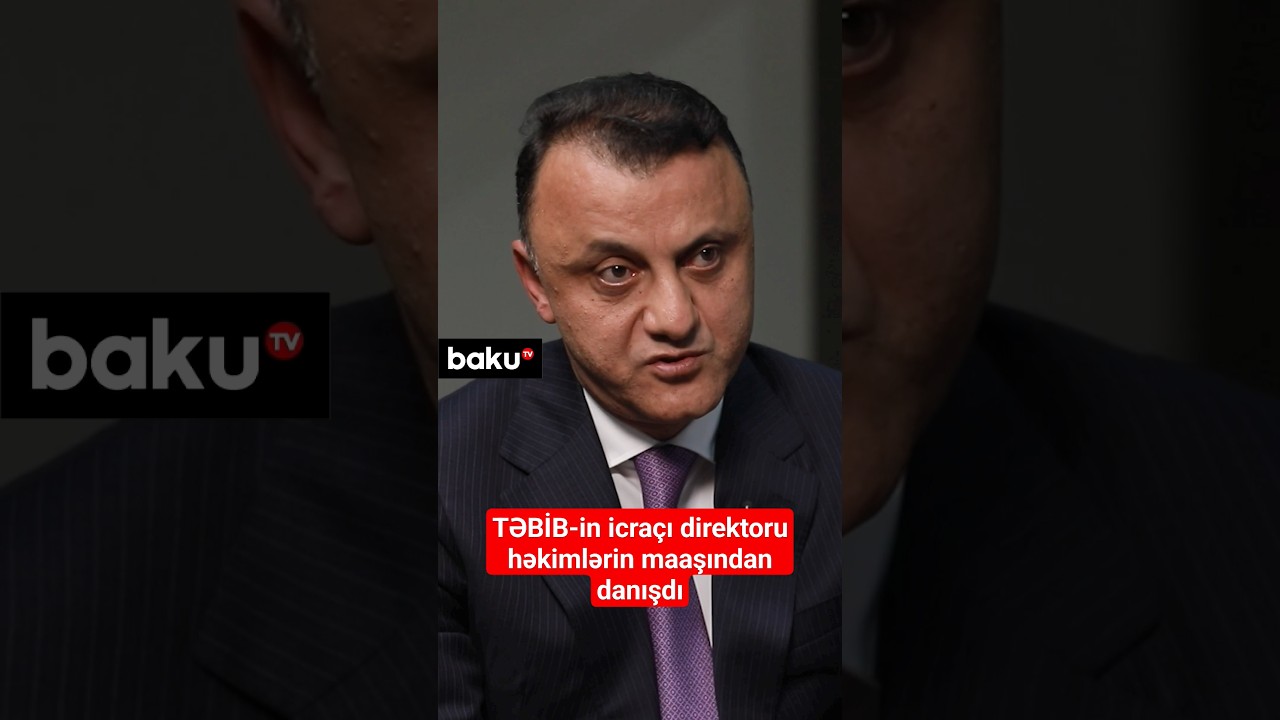 TƏBİB-in icraçı direktoru həkimlərin maaşından danışdı