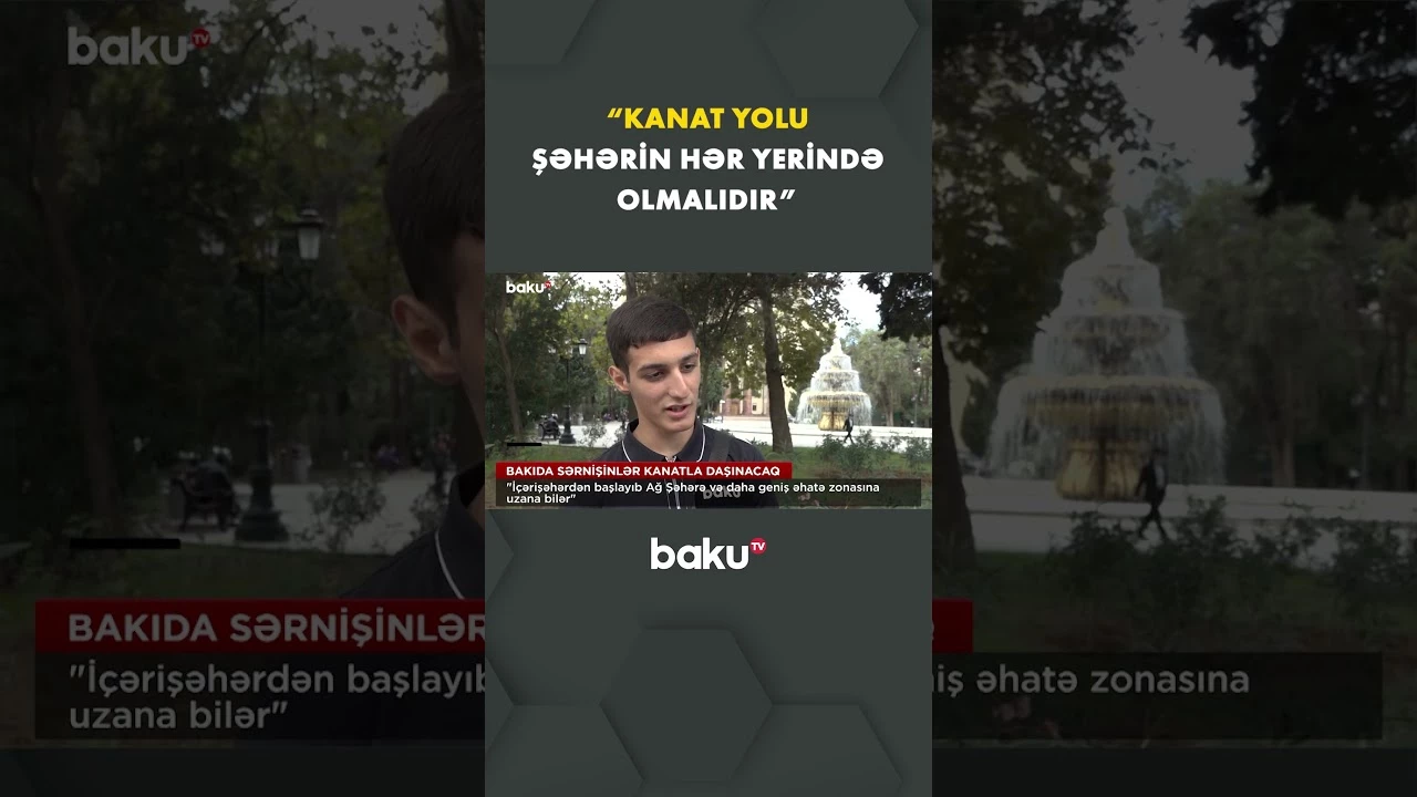 Kanat məsələsi ilə bağlı Bakı sakinləri danışır - Baku TV