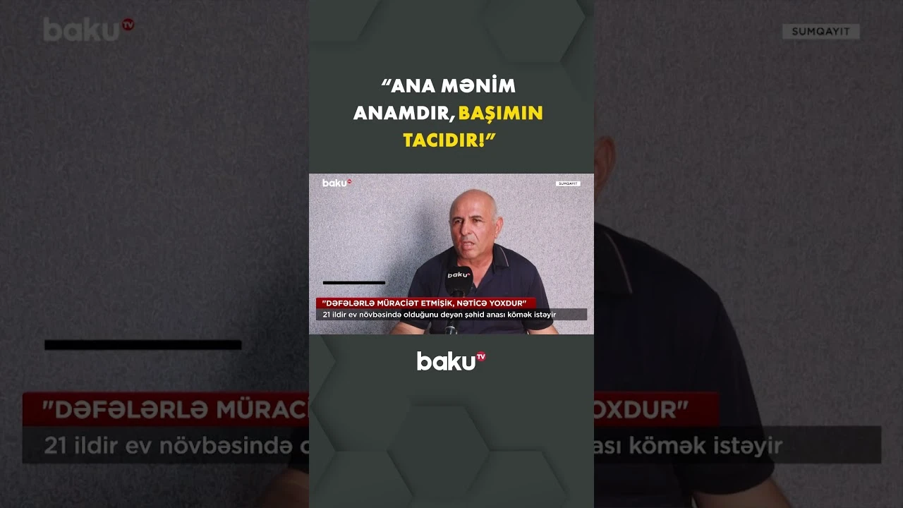 Şəhid anasının evi niyə verilmir? - Baku TV