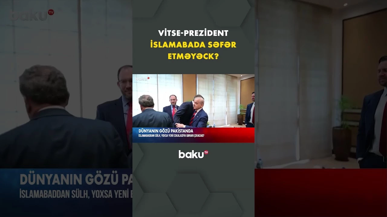 ABŞ vitse-prezidentinin İslamabada gedəcəyi sual altındadır - Baku TV