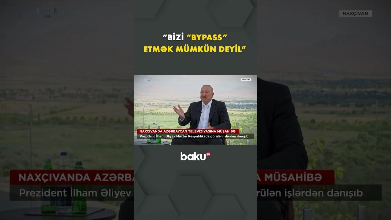 “Bu bizə həm iqtisadi, həm də başqa dividendlər gətirəcək” - Prezident - Baku TV