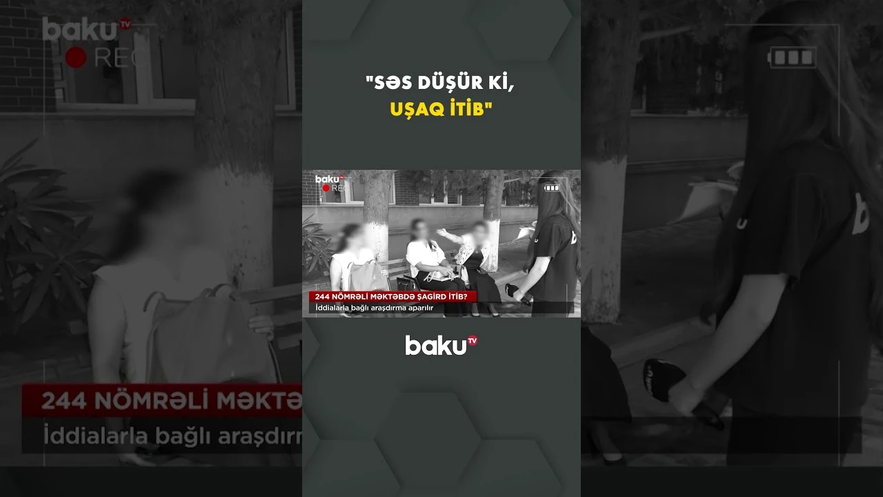 “Səs düşür ki, uşaq itib” - Baku TV