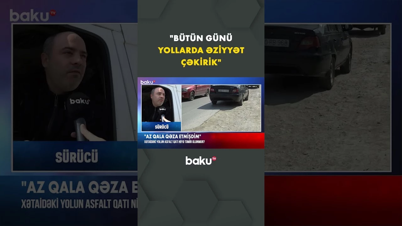 Yol niyə təmir olunmur? - Baku TV