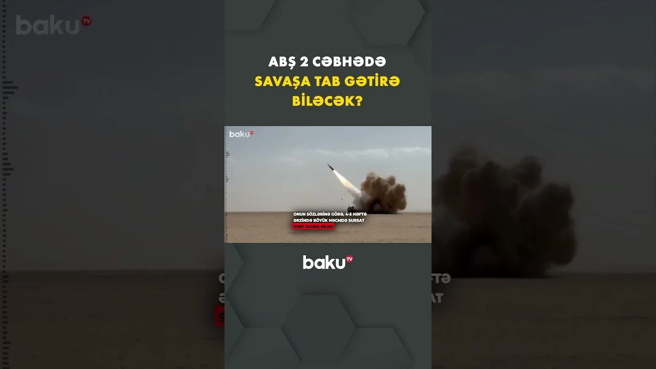 Sensasiya: İranda quru əməliyyatı başlayır? - ABŞ-nin zərbəsi Ukraynanı sursatsız qoyacaq? - Baku TV
