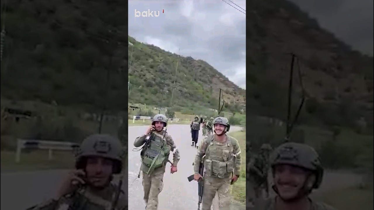 Азербайджанская армия движется в направлении Агдере
