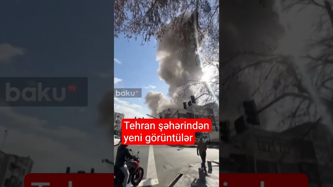 Tehran şəhərindən yeni görüntülər - Baku TV