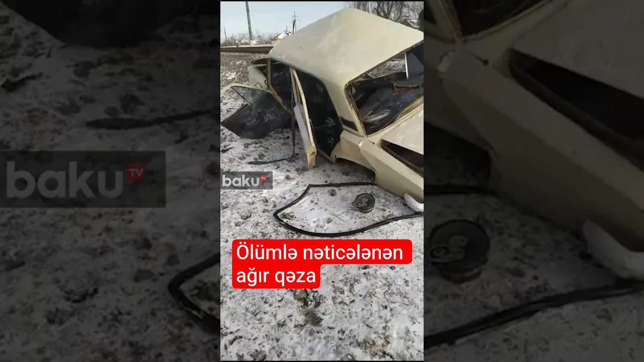 Xaçmazda dəhşətli qəza baş verdi - Baku TV