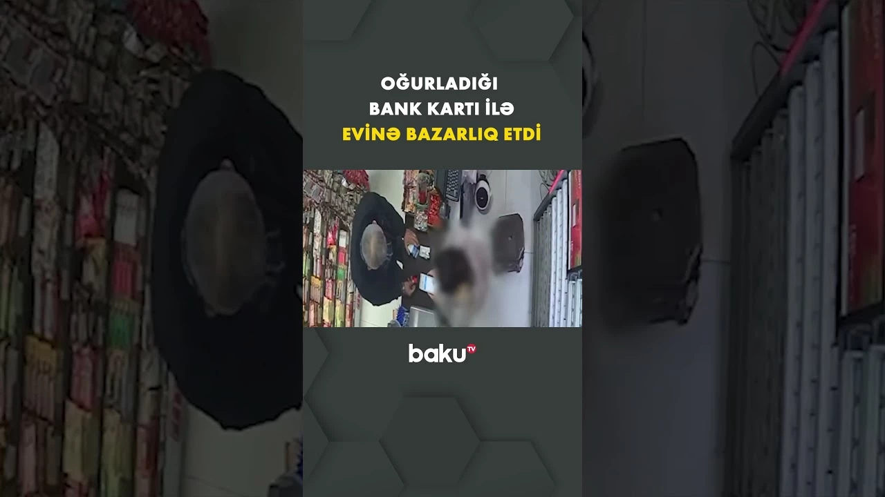 Oğrudan ağlasığmaz hərəkət | Anbaan kameralara düşdü- Baku TV