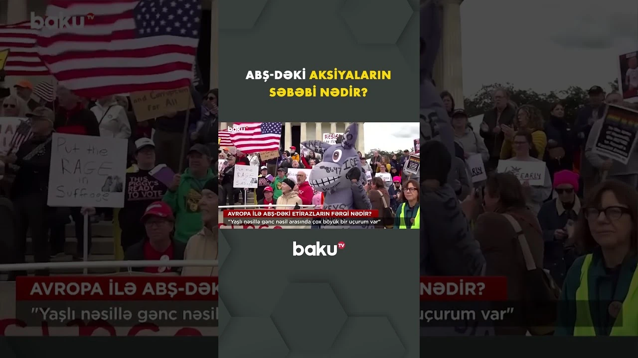 ABŞ-də etirazların arxasında hansı səbəblər dayanır? - Baku TV