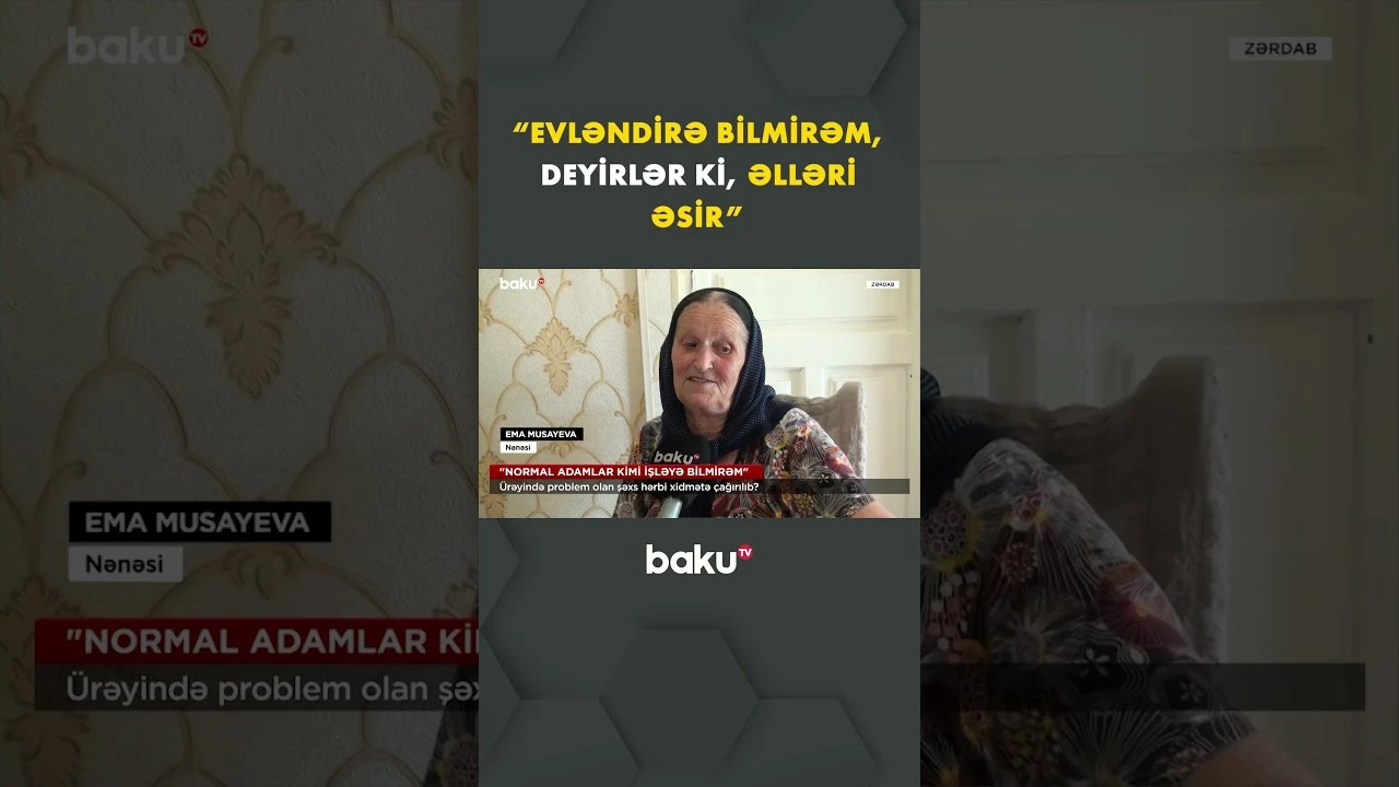 Xəstə olduğu halda xidmətə göndərilir? - Baku TV