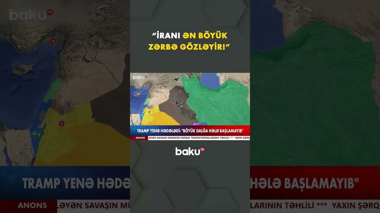 Trampdan İranla bağlı sensasiyalı açıqlama - Baku TV