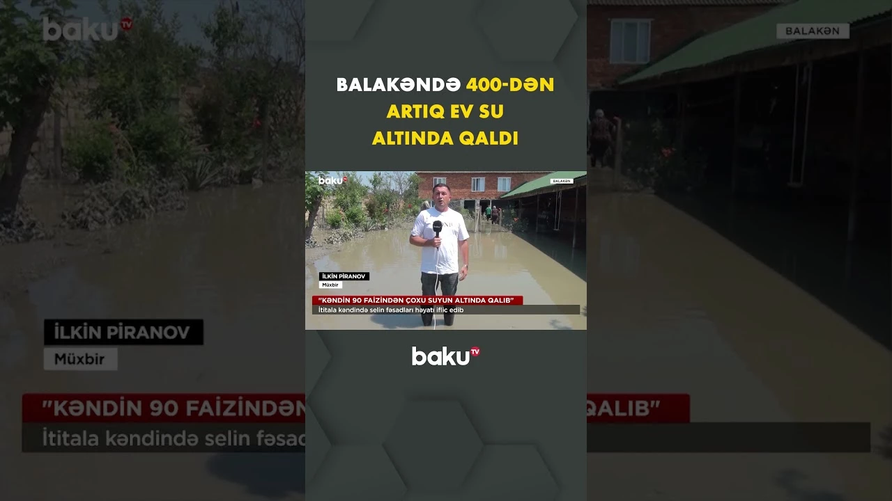 İtitalada selin fəsadları aradan qaldırılmayıb - Baku TV