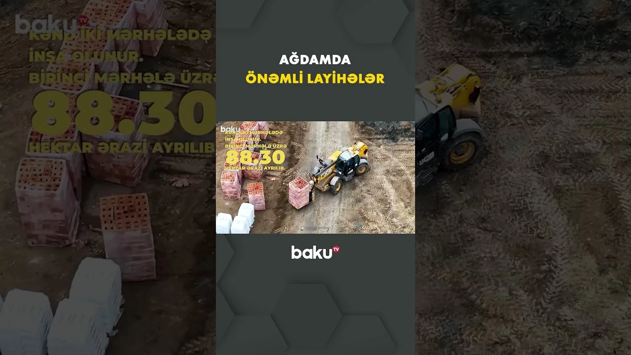 Ağdamda genişmiqyaslı bərpa işləri həyata keçirilir - Baku TV