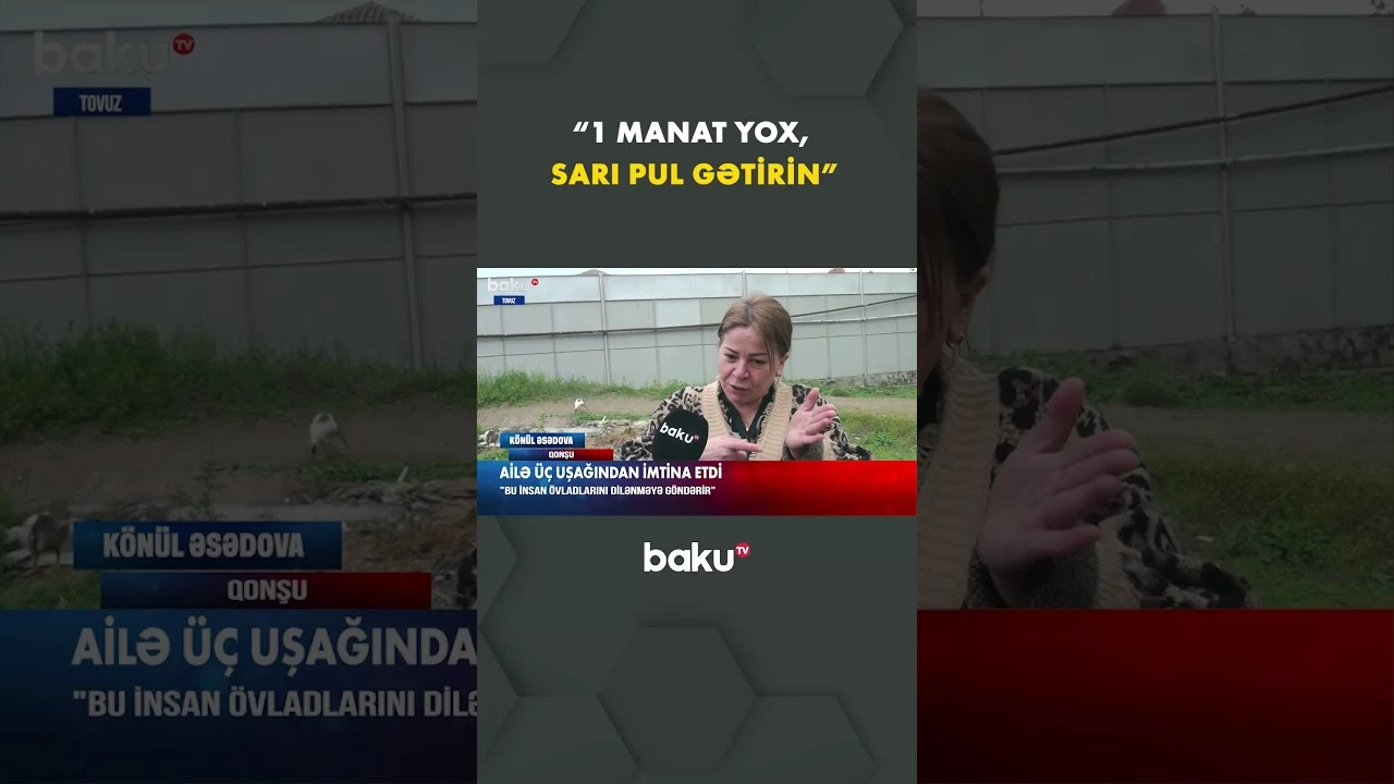 Valideynlərin tərk etdiyi uşaqlar dilənçiliyə məcbur edilib? - Baku TV