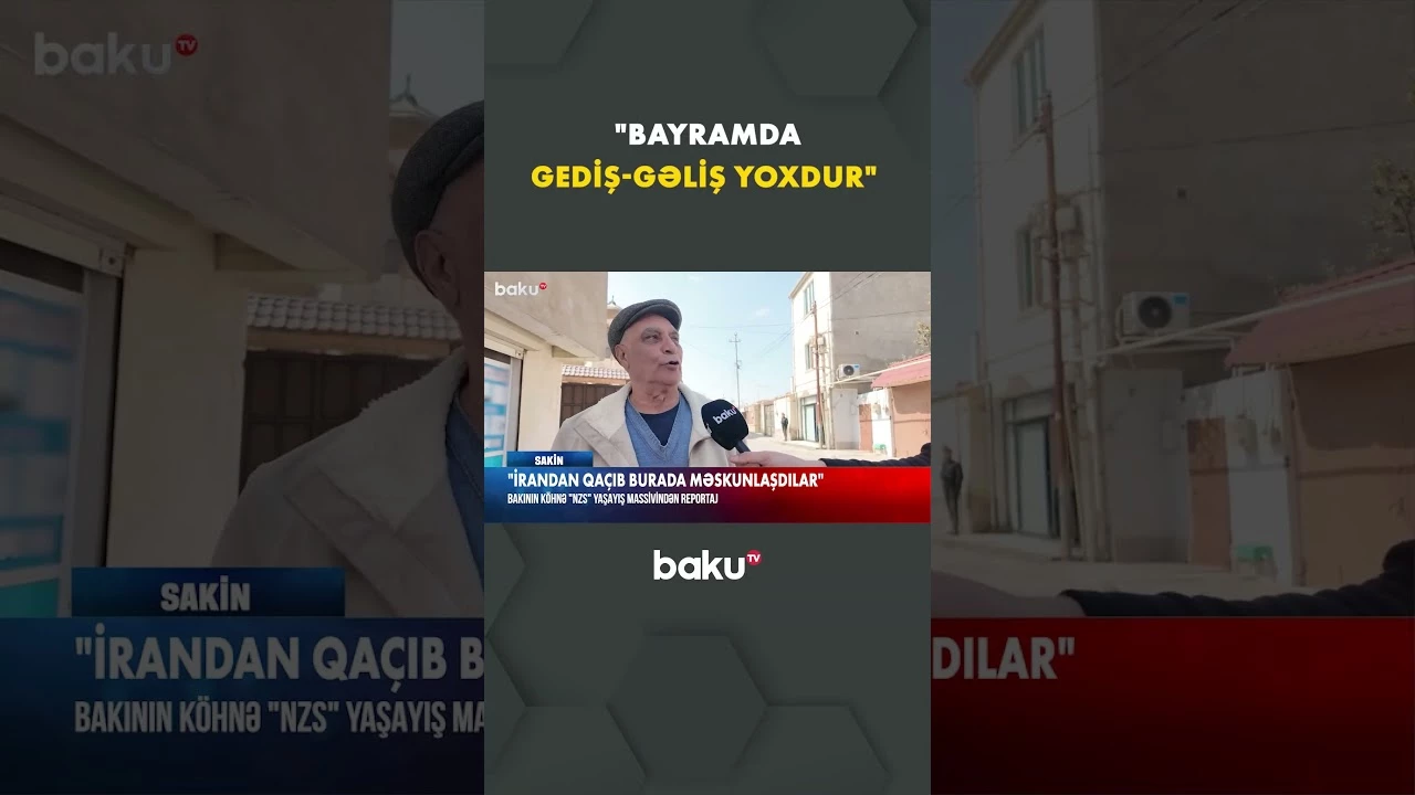 "Əvvələr çox yaxşı idi" | "NZS" sakinləri bayramdan danışdılar- Baku TV