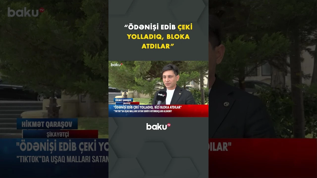 “TikTok”da hansı satış səhifələri dələduzluq edir? - Baku TV