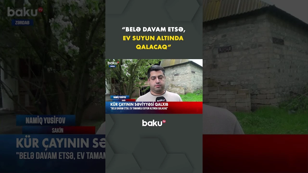 Zərdab sakini çıxılmaz durumda - Baku TV