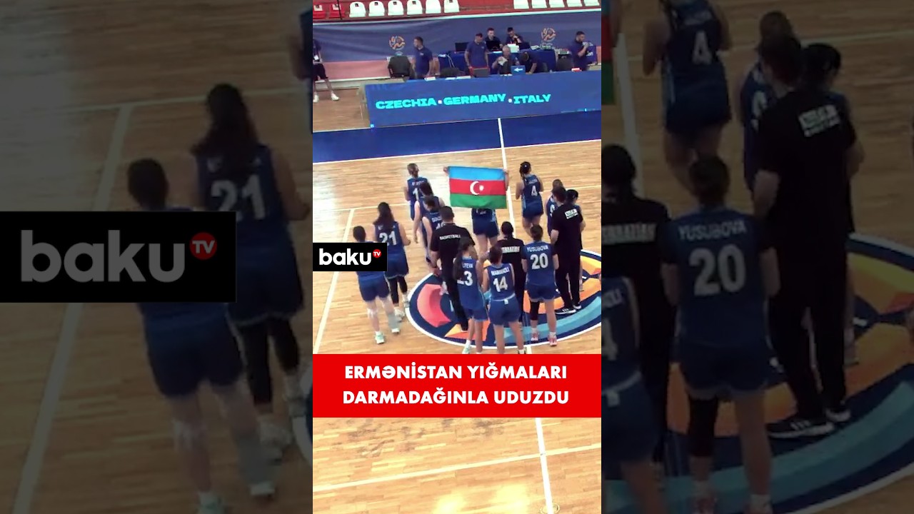 Basketbolçularımız Ermənistan komandalarını məğlub ediblər