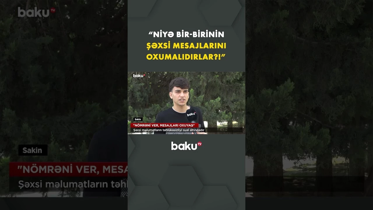 Başqasının mesajlarını oxumaq istəyənləri hansı təhlükə gözləyir? - Baku TV