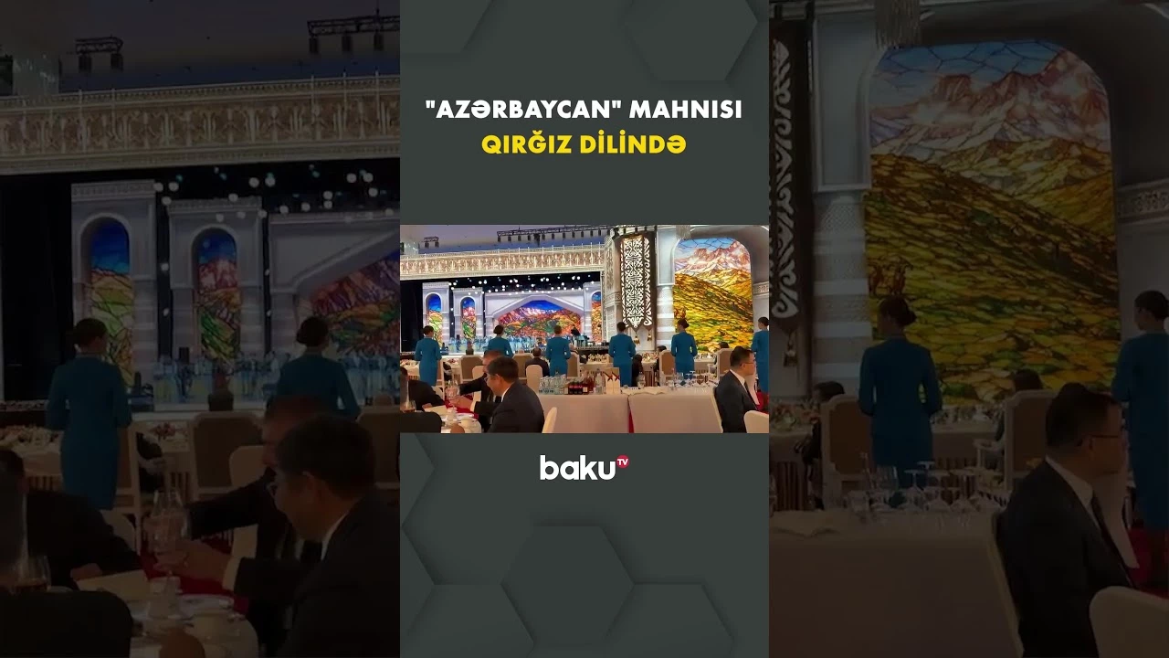 “Azərbaycan” mahnısının qırğız dilində maraqlı təqdimatı - Baku TV