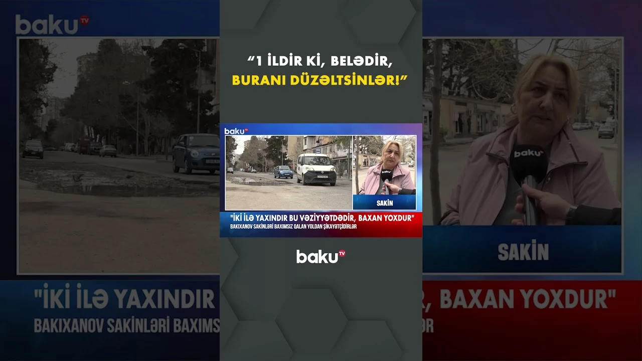 Bakıxanov sakinləri nədən narazıdır? - Baku TV