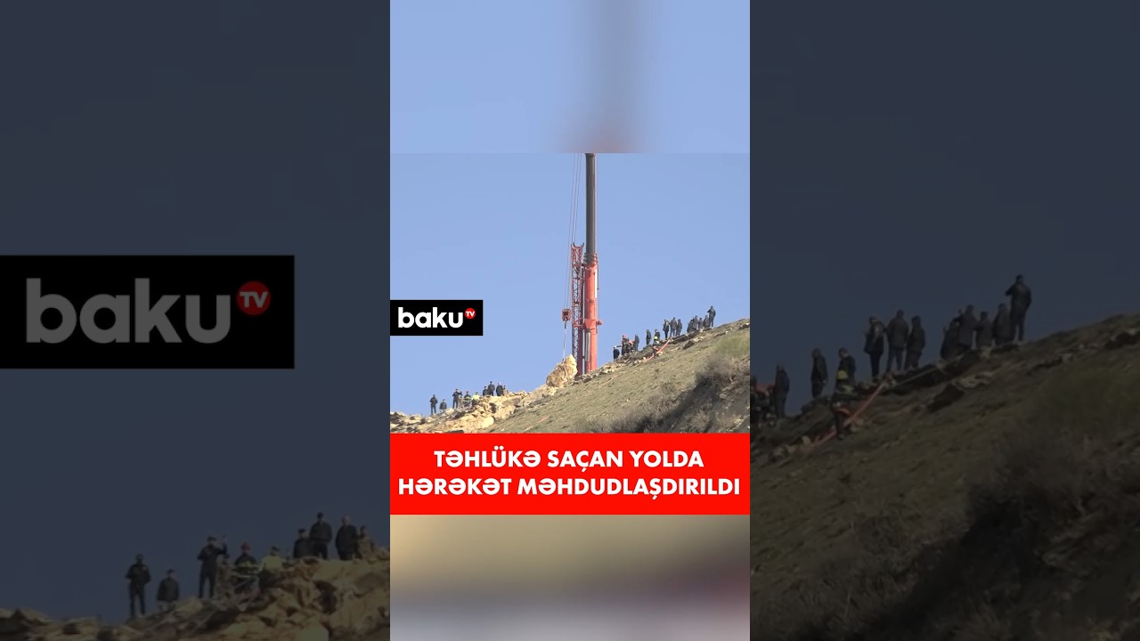 Sürücüləri qorxuya salan yolda son vəziyyət | Hansı işlər görülür?