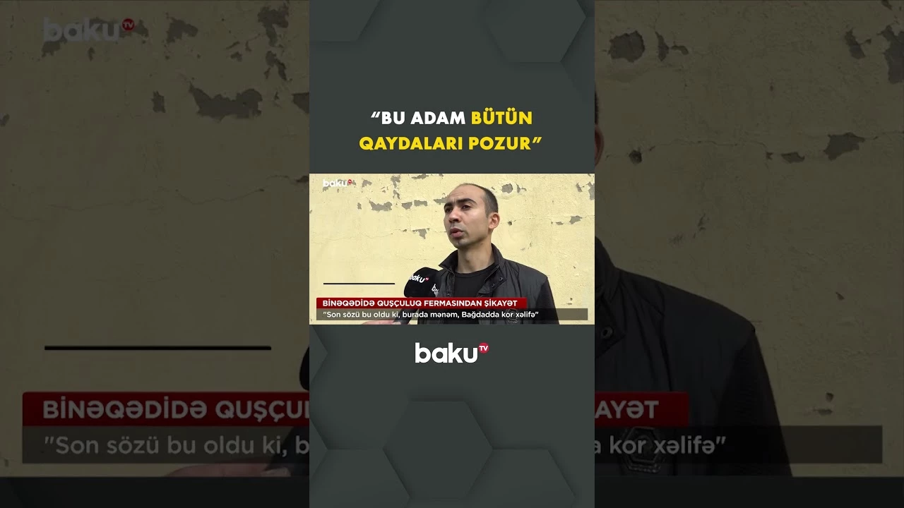 Binəqədi sakinləri quşçuluq fermasından niyə şikayət edirlər? - Baku TV