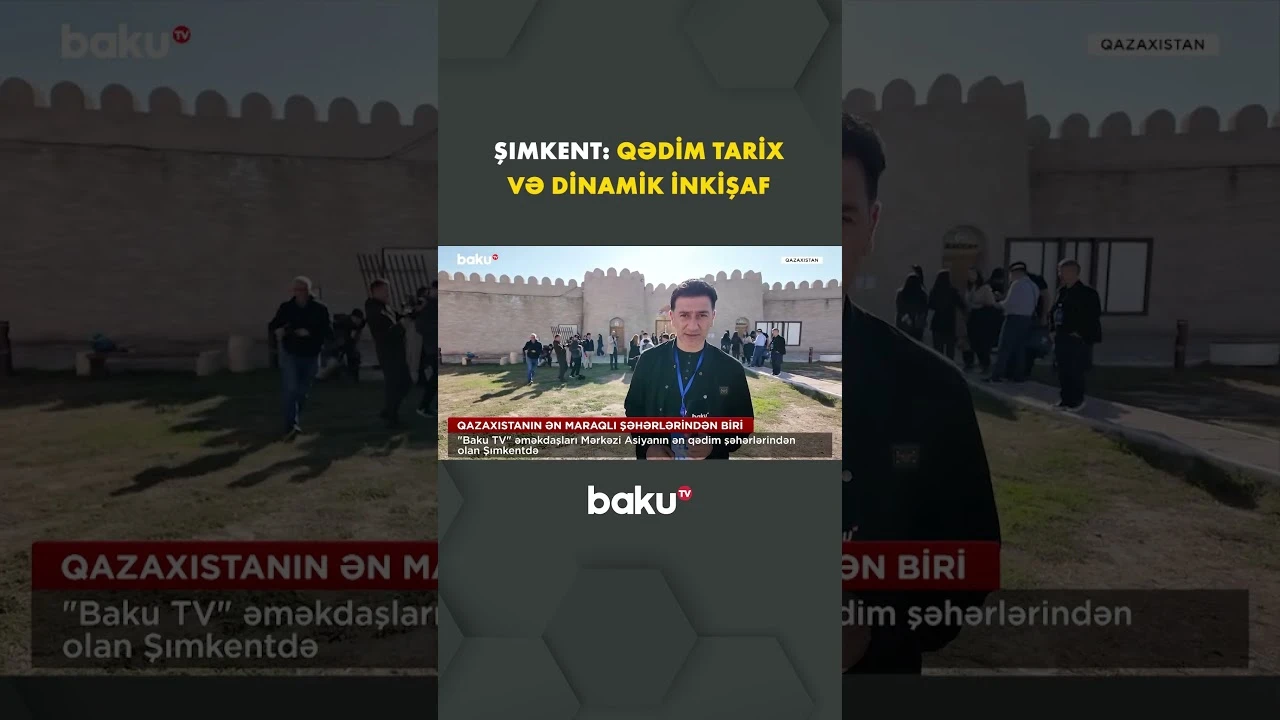 Arxeoloji qazıntıların nəticəsi | Şımkentin tarixi nə qədər qədimə gedib çıxır? - Baku TV
