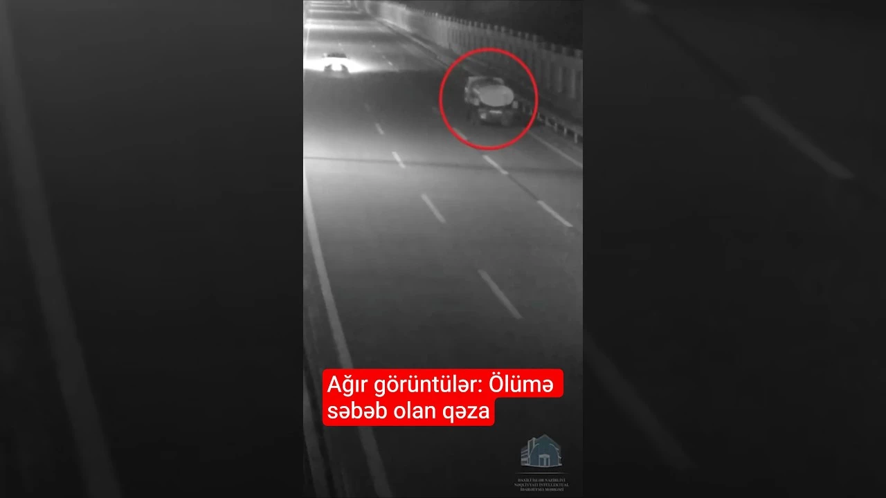 Bakıda ölən və yaralananların olduğu qəzanın anbaan videosu - Baku TV