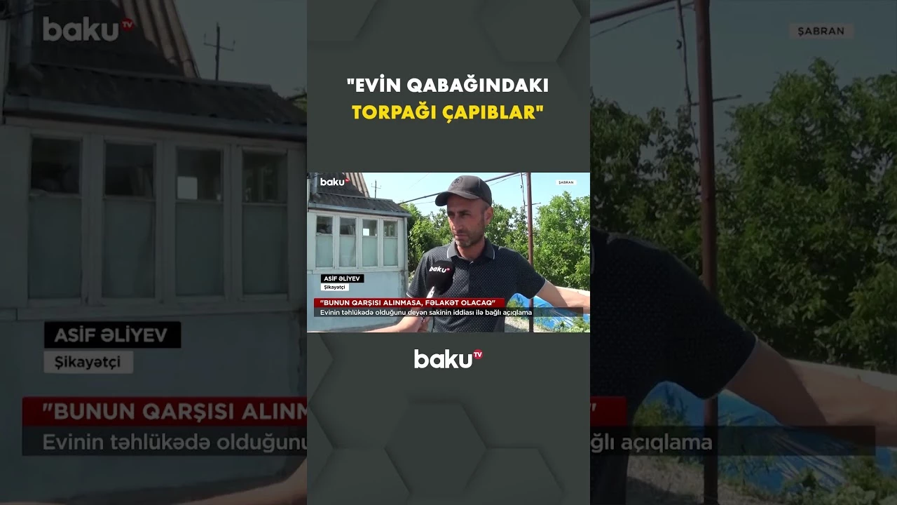 Sakinin təhlükə iddiası ilə bağlı qarşı tərəf açıqlama yaydı - Baku TV