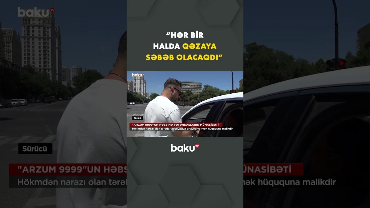 “Arzum 9999”un həbsi barədə vətəndaşlar nə düşünür? - Baku TV