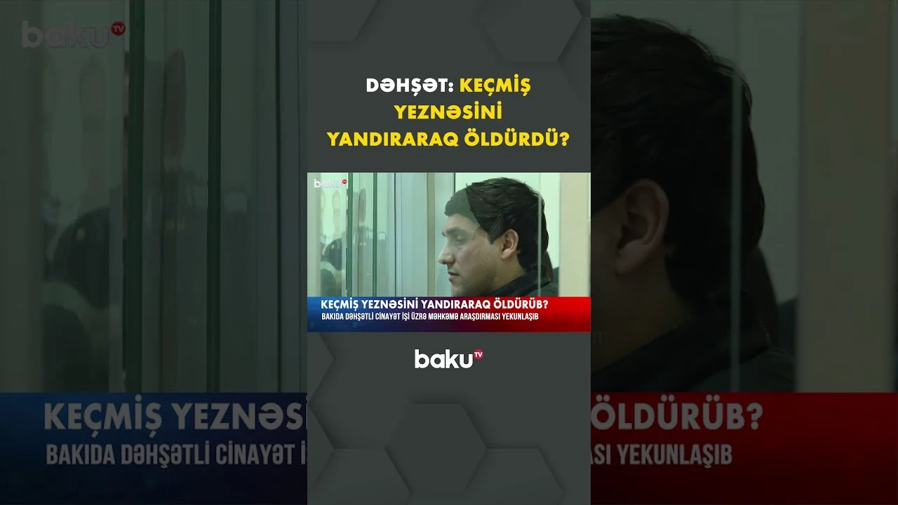 Bakıda dəhşətə gətirən hadisə | “Maşına mindirdi, benzini üstünə töküb...” - Baku TV